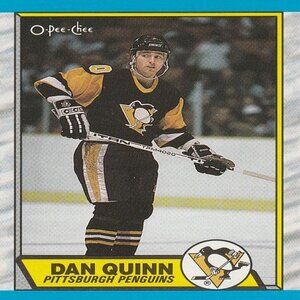 Dan Quinn - 1989 O Pee Chee Hockey Card